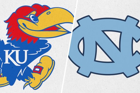 The University of Kansas logo and the University of North Carolina logo