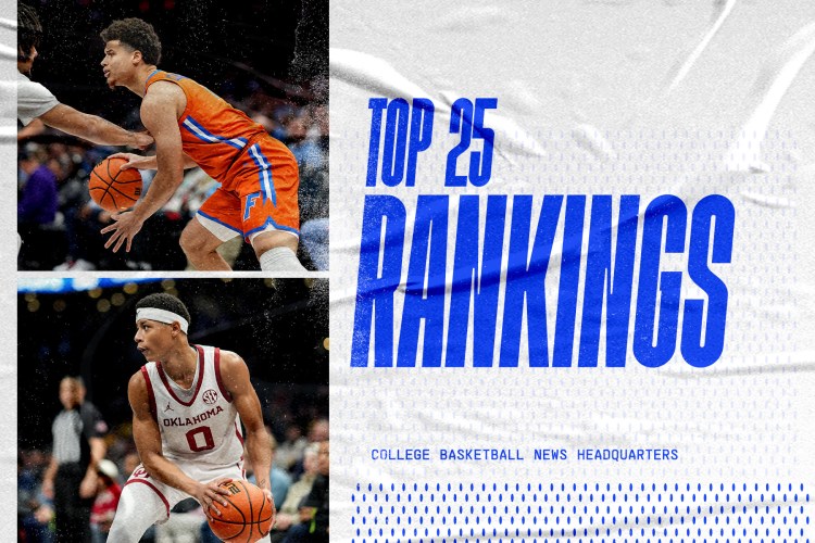 Men’s College Basketball Top 25 Rankings