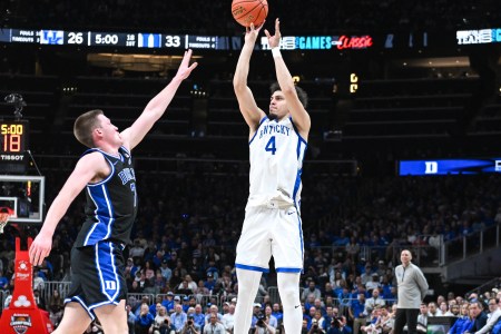 Kentucky's Koby Brea ranks second in the country in three-point shooting at 56.1 percent