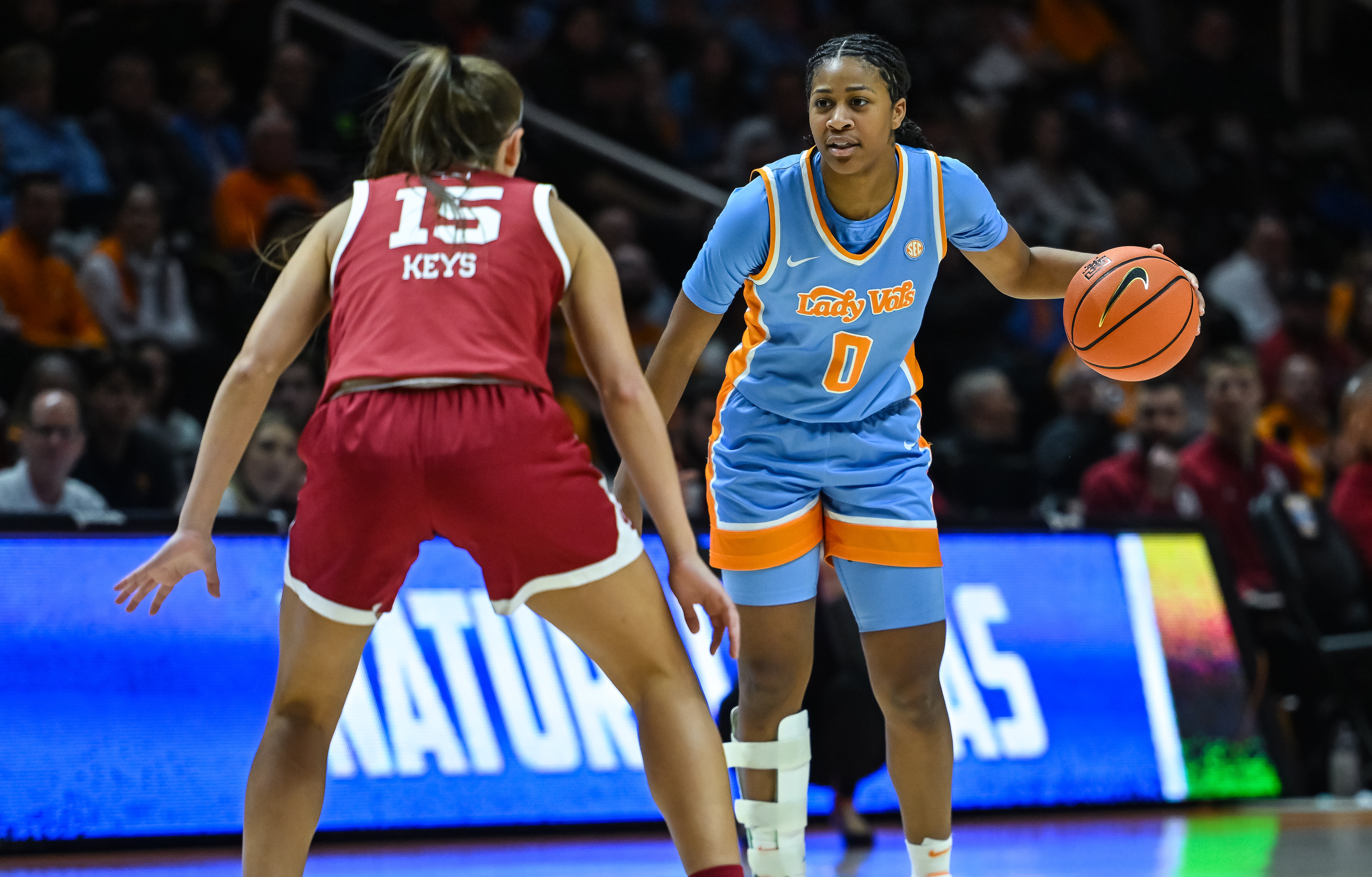 Jewel Spear had 28 points to help the Vols erase a 19-point deficit, but it wasn't enough to pull off a victory over No. 9 Oklahoma