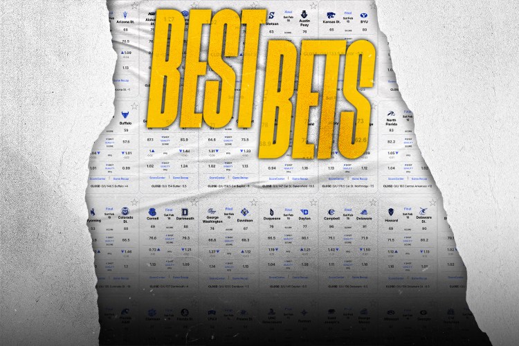 A graphic for Best Bets, Hoops HQ's betting column from Betting Editor Justin Perri