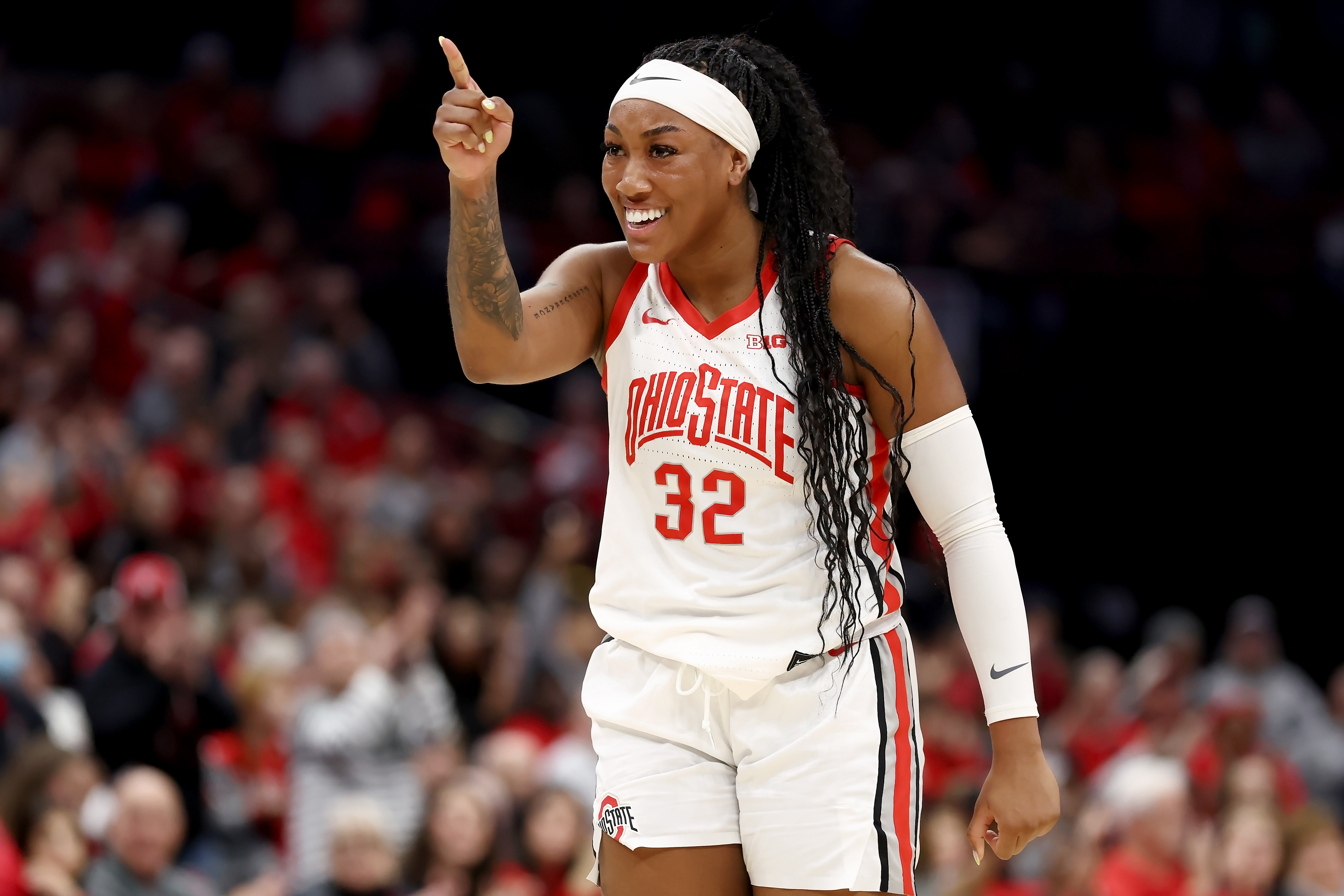 Cotie McMahon is a three-level scorer for the No. 12 Buckeyes