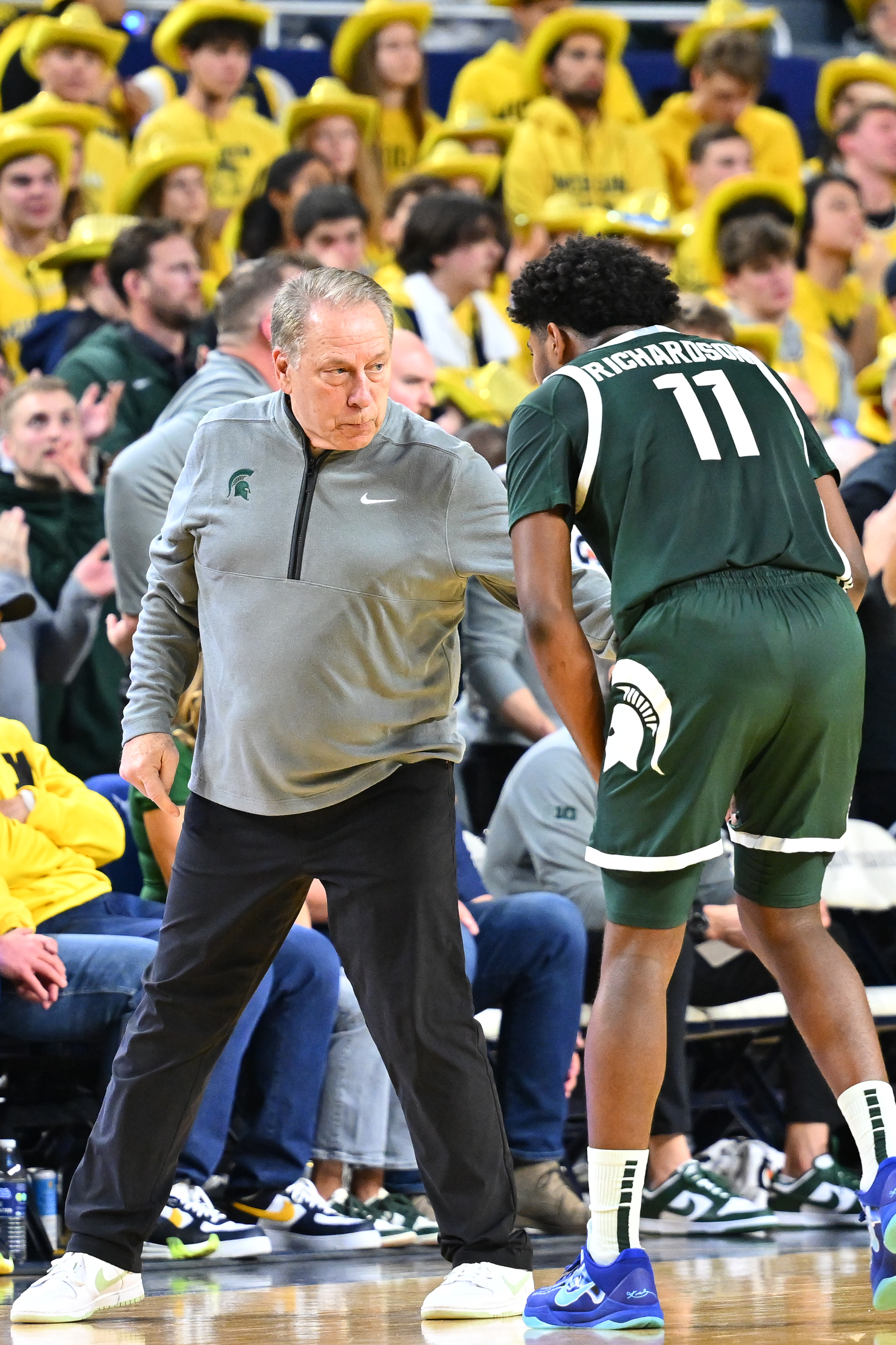 Jace Richardson continues to thrive since Tom Izzo inserted him into the starting lineup earlier this month.